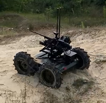 Ground robotic platform  AMR “HIMLI” – T (Turret)