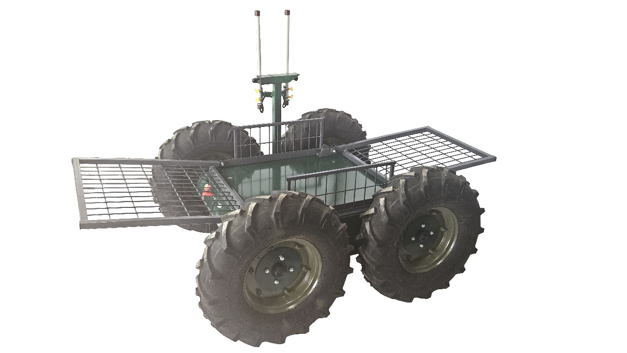 Ground robotic platform AMR “HIMLI” -E (EVACUATOR/MEDEVAC)